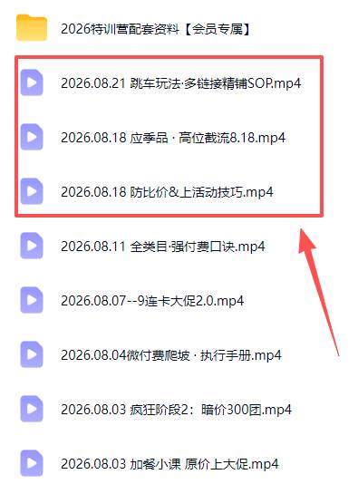 （20010期）拼多多实战特训营(更新26年0822)：不管是新手入门或老商家冲量，都有实操方法，跟着学，少走弯路-洛柒笔记
