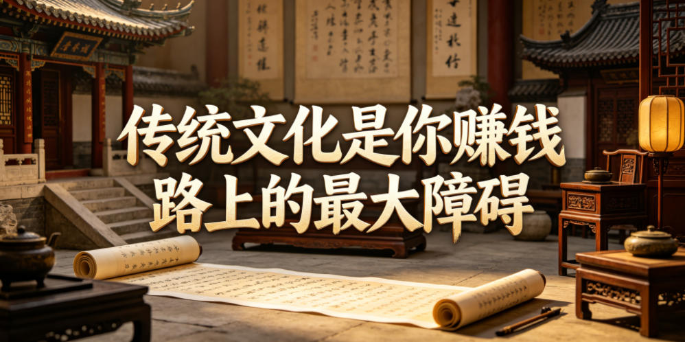 付费文章：传统文化是你賺钱路上的最大障碍-洛柒笔记