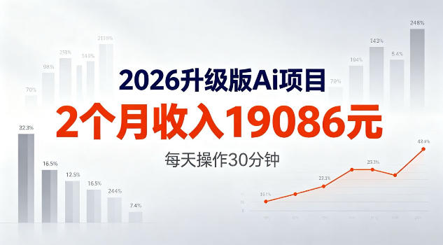 2026升级版Ai任务，2个月收入19086米，熟练后每天操作30分钟！【揭秘】-洛柒笔记