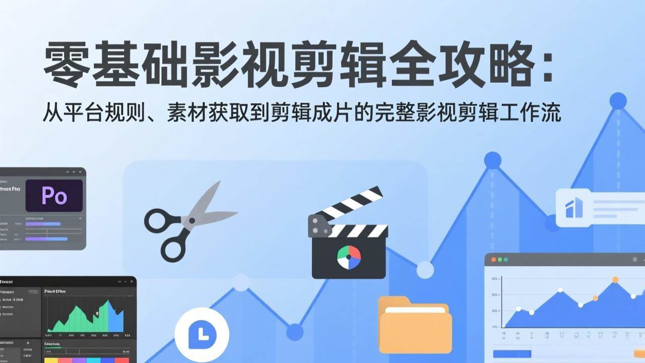 （17336期）零基础影视剪辑全攻略：从平台规则、素材获取到剪辑成片的完整影视剪辑工作流-洛柒笔记