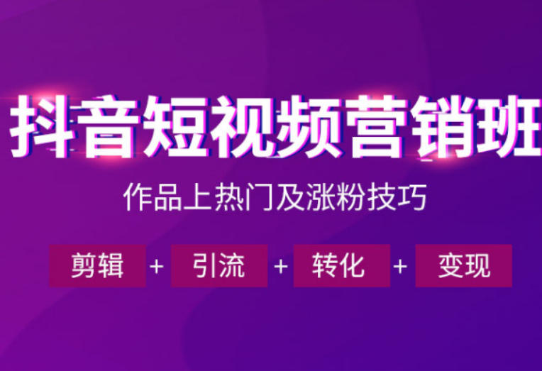 抖音短视频运营班，一门课学会作品上热门及涨粉技巧，引流转化剪辑变现（2026年5月）-洛柒笔记