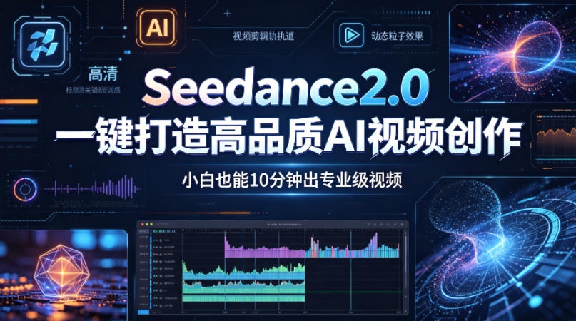 Seedance2.0一键打造高品质AI视频创作，小白也能10分钟出专业级视频-洛柒笔记
