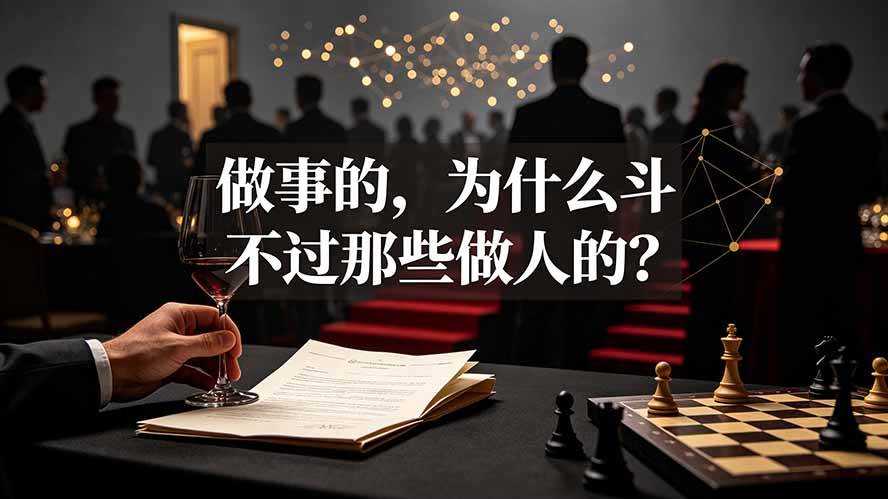 （19414期）付费文章：做事的，为什么斗不过那些做人的？-洛柒笔记