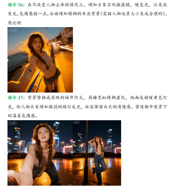 2026年最新150组网红修图提示词包，豆包AI网红修图写真指令ai提示词，一键出精美效果，小白可用-洛柒笔记
