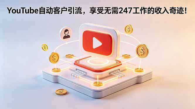 （18658期）YouTube 自动客户引流，享受无需 247 工作的收入奇迹！【原创双语字幕】-洛柒笔记