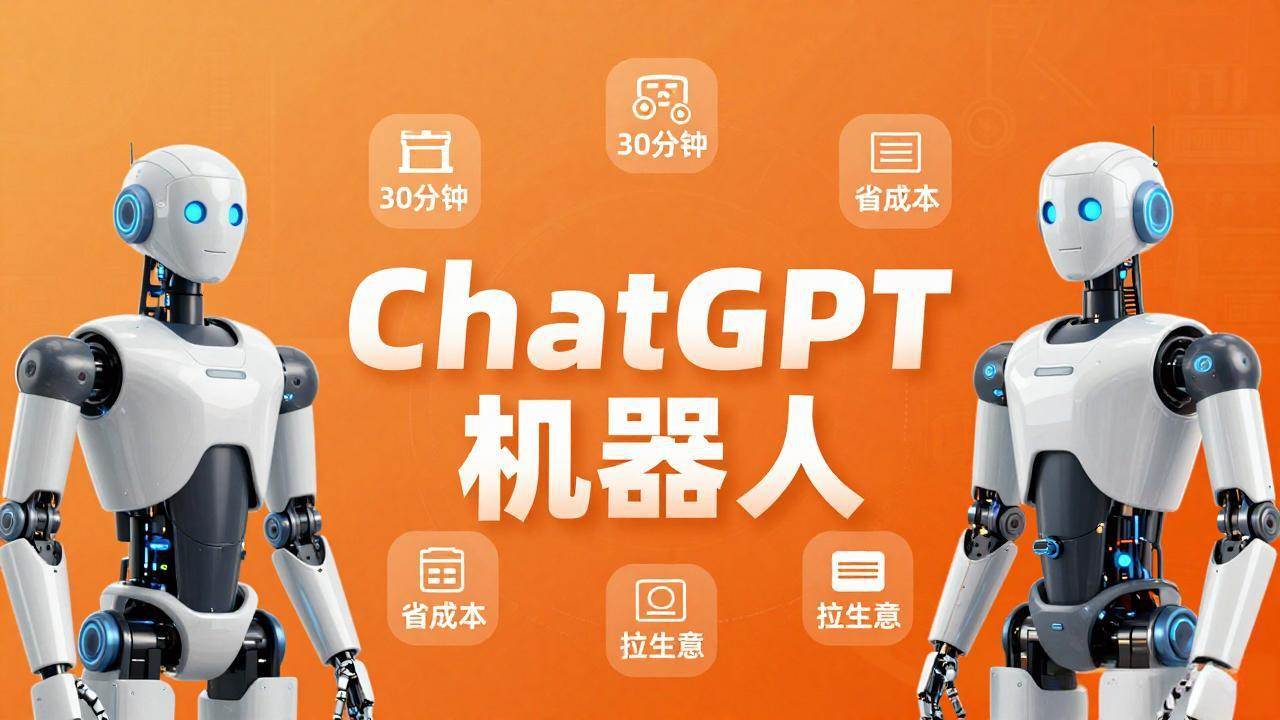 （17982期）智能机器人定制速成课：技术小白30分钟做出ChatGPT机器人，省时间砍成本还能拉生意-洛柒笔记