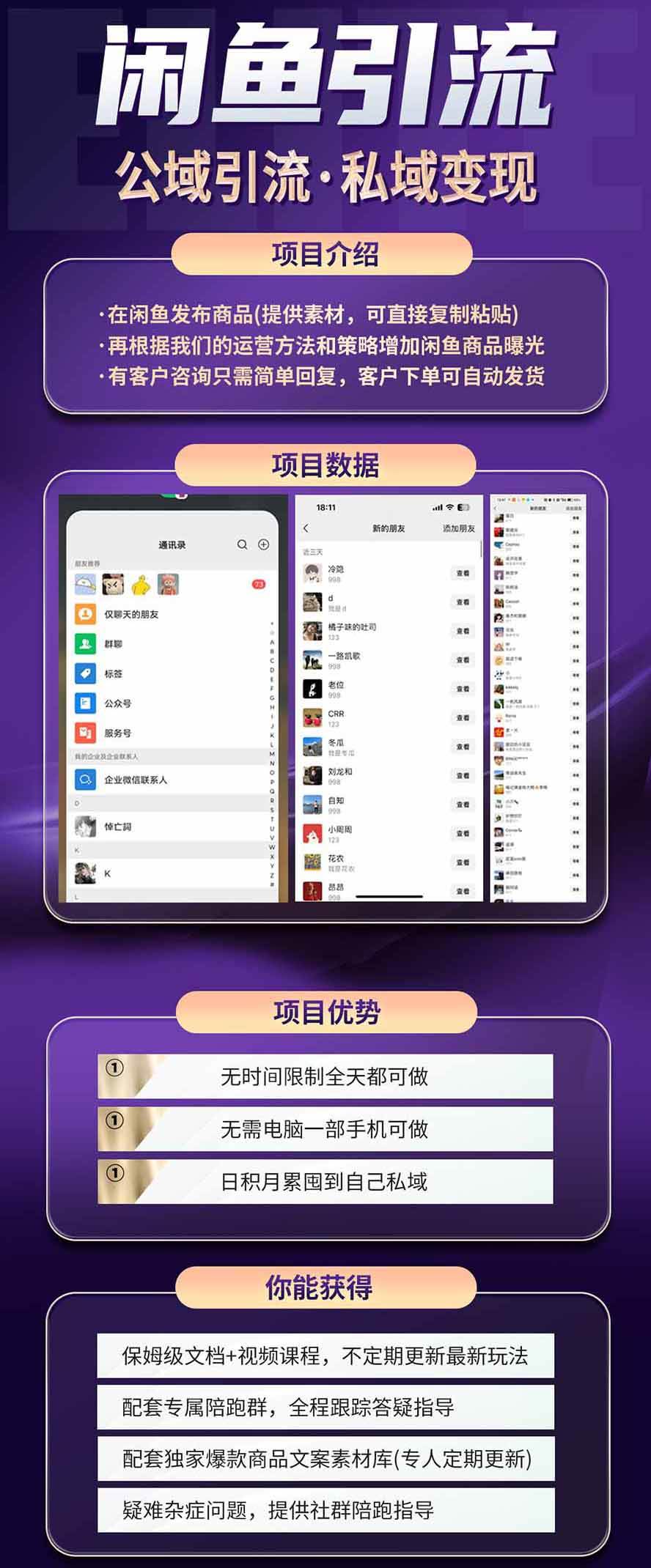 （20322期）闲鱼公域引流私域变现实战课：一部手机从零学习养号、选品、商品发布、每日运营与客户承接完整方法-洛柒笔记
