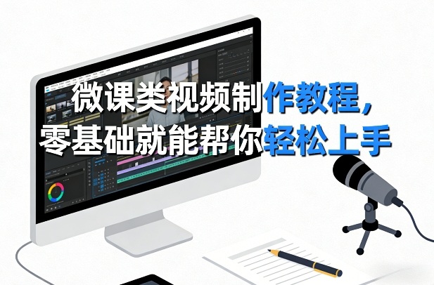 微课类视频制作教程，零基础就能帮你轻松上手-洛柒笔记