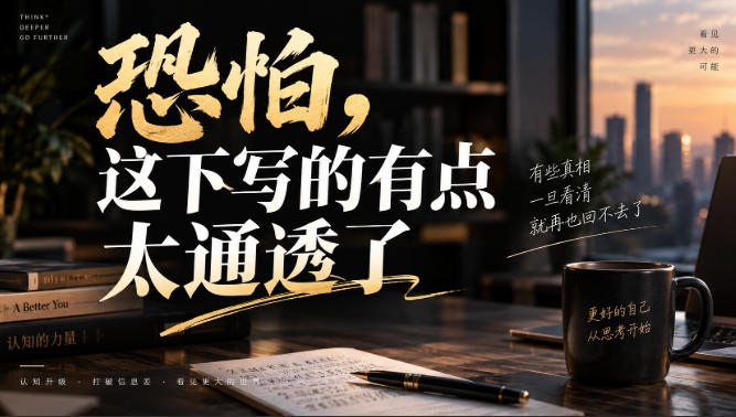 灏泽叔最新付费文章：恐怕，这下写的有点太通透了-洛柒笔记