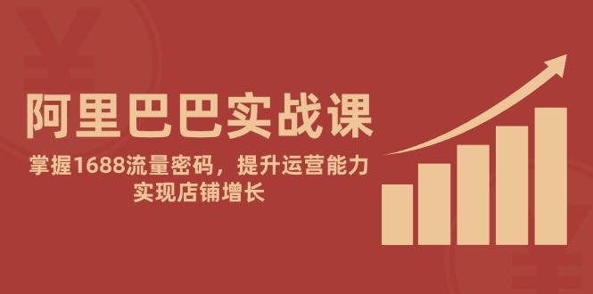 （14830期）阿里巴巴实战课：掌握1688流量密码，提升运营能力，实现店铺增长-洛柒笔记