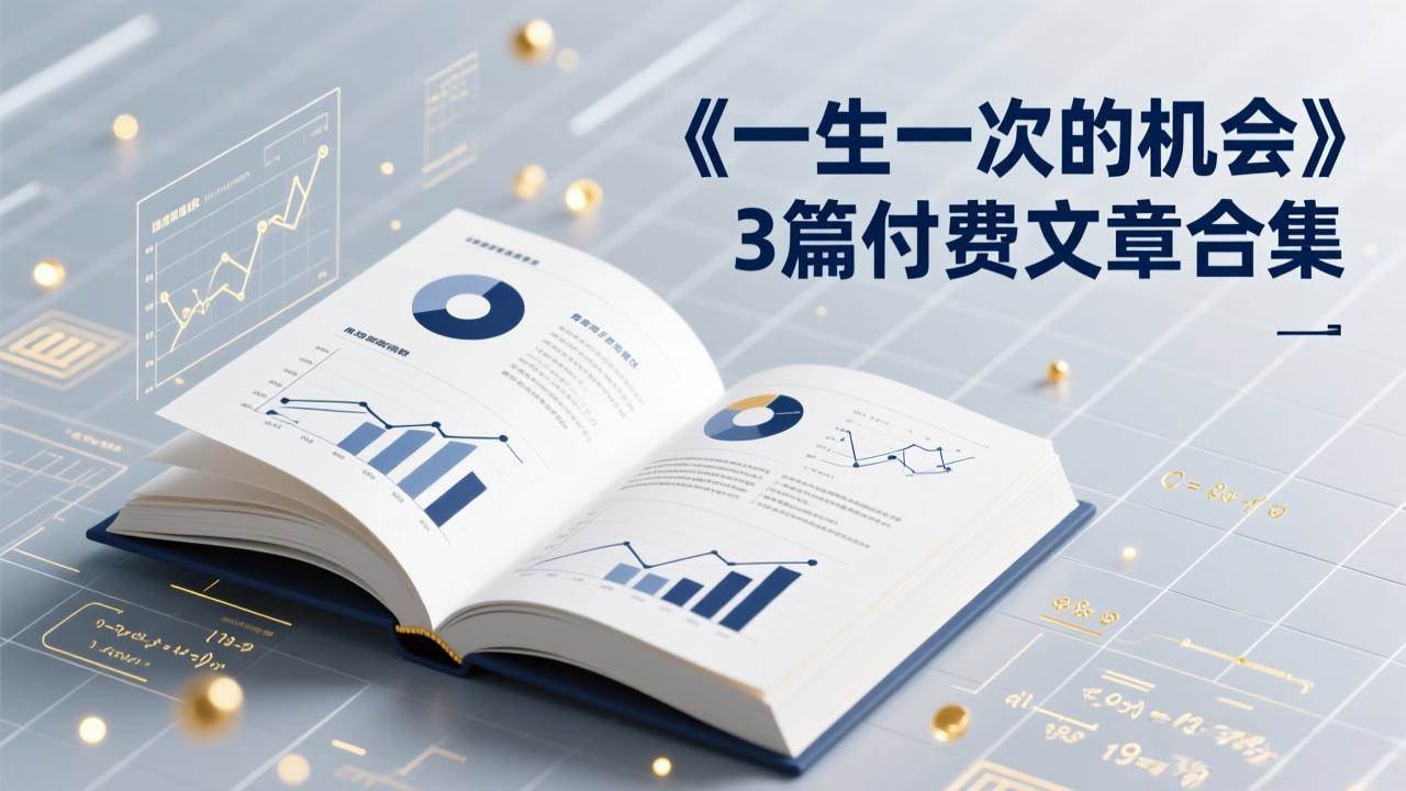 （17456期）付费文章合集《一生一次的机会》3篇，一个系统性、一次性、独家性的透剧-洛柒笔记