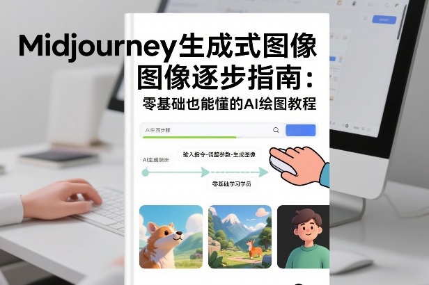 Midjourney生成式图像逐步指南：零基础也能懂的AI绘图教程-洛柒笔记