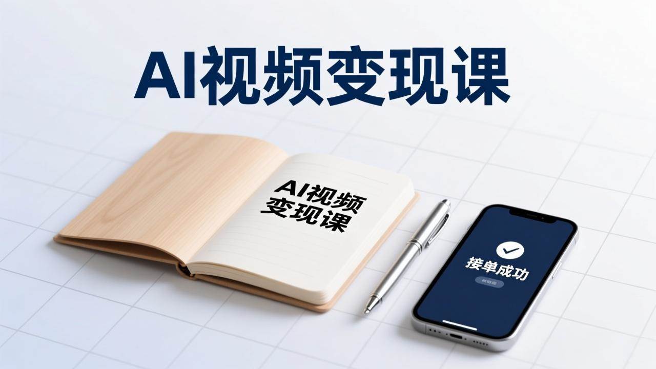 （17065期）AI视频变现课，学完即可创作短片、接商单，实现副业增收，单项目报价可达千元-洛柒笔记