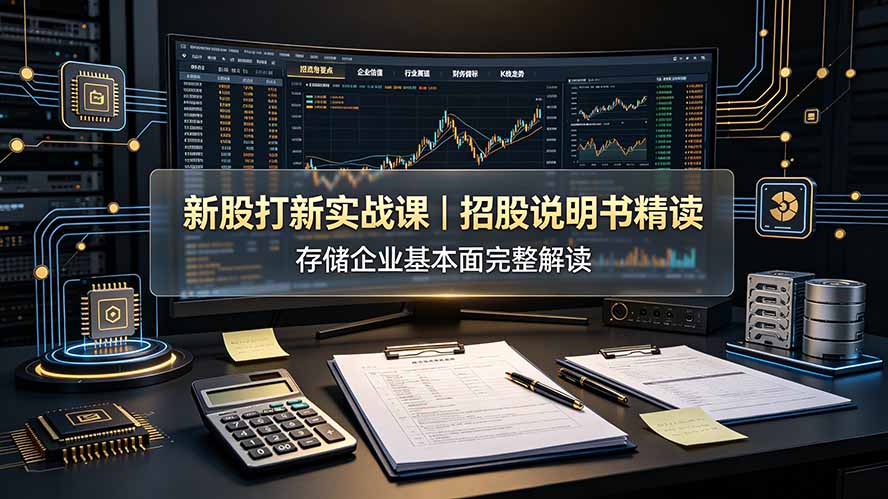 付费文章：新股打新实战课｜招股说明书精读，存储企业基本面完整解读-洛柒笔记