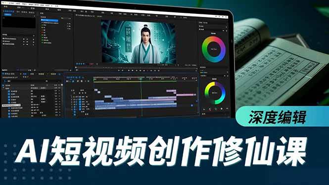 （16808期）AI短视频创作修仙课，从炼气到金仙、爆款复刻、深度编辑，掌握全栈AI能力-洛柒笔记