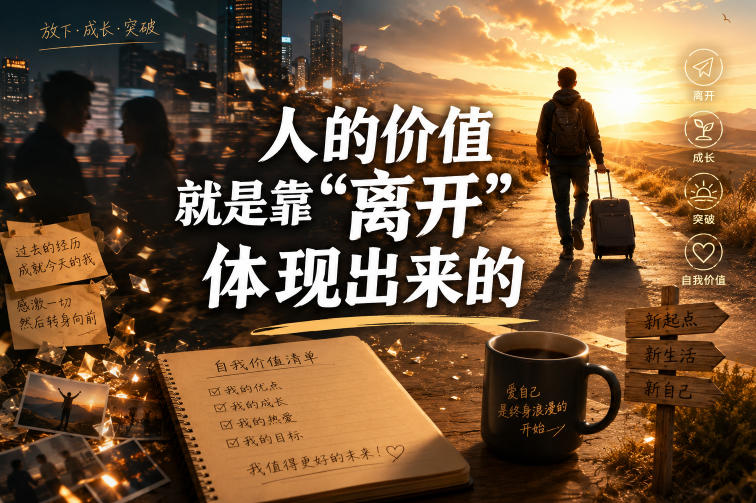 付费文章：人的价值就是靠“离开”体现出来的-洛柒笔记