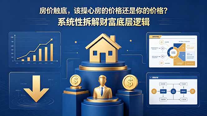 （18602期）付费文章：房价触底，该操心房的价格还是你的价格？系统性拆解财富底层逻辑-洛柒笔记