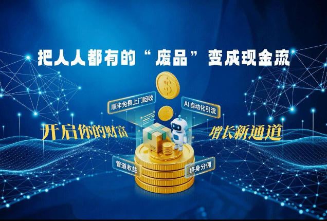 刚需蓝海市场：14亿人的生意！教你用微信小程序+视频号、抖音、小红书等平台，把人人都有的“废品”变成现金流-洛柒笔记