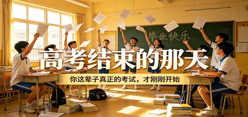 公众号付费文章《高考结束的那天，你这辈子真正的考试，才刚刚开始》-洛柒笔记