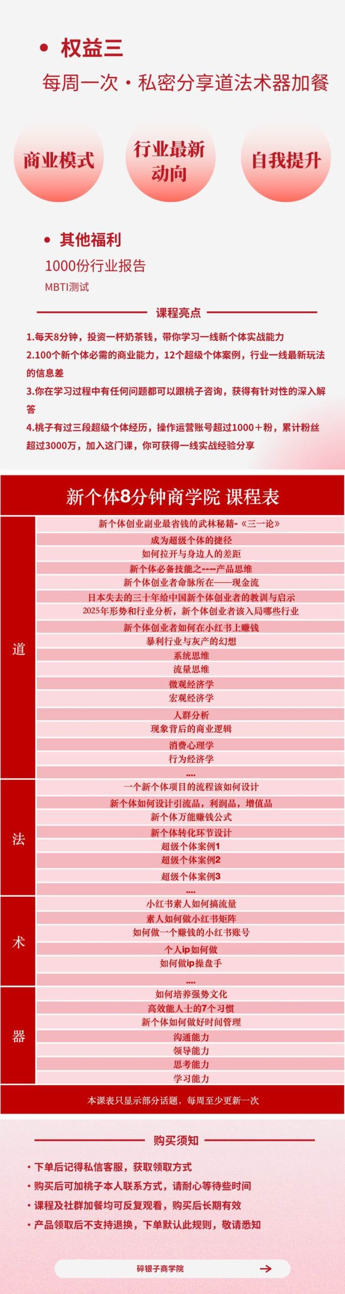 （20592期）AI+新个体创业必修课-更新0922｜道法术器｜商业逻辑·小红书流量·AI智能体｜低成本打造个人变现小生意全套教学-洛柒笔记