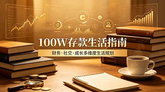 （19121期）付费文章：100W存款生活指南，如何从财务、社交、成长等维度规划自己的生活-洛柒笔记