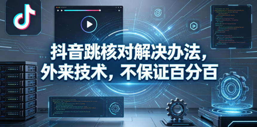 抖音跳核对解决办法，外来技术，不保证百分百-洛柒笔记