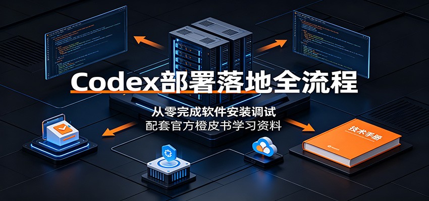 Codex部署落地全流程：从零完成软件安装调试，配套官方橙皮书学习资料-洛柒笔记