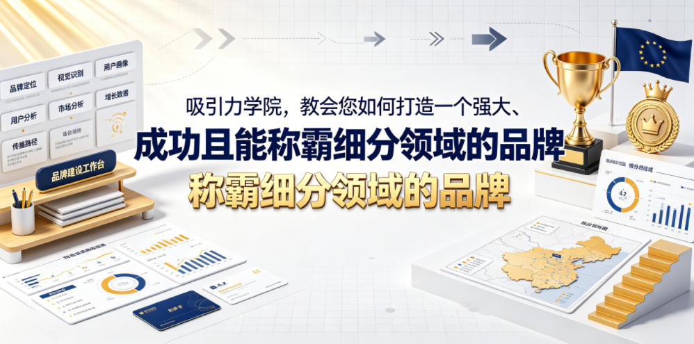 吸引力学院，教会您如何打造一个强大、成功且能称霸细分领域的品牌！【原创双语字幕】-洛柒笔记