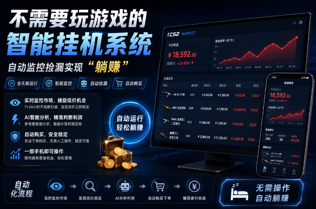 不用玩游戏的游戏搬砖项目，无需自己挂G，无需购买任何额外设备，所有数据支持任何形式验证【揭秘】-洛柒笔记