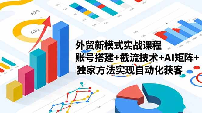 （16496期）外贸新模式实战课程，账号搭建+截流技术+AI矩阵+独家方法实现自动化获客-洛柒笔记