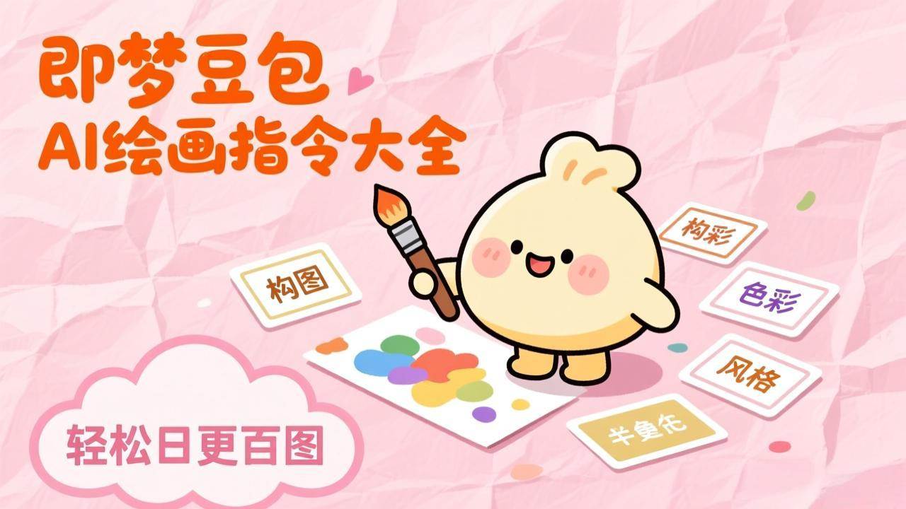 （17261期）即梦豆包AI绘画指令大全：海量关键词库一键复制，出图效率提升10倍，轻松日更百图-洛柒笔记