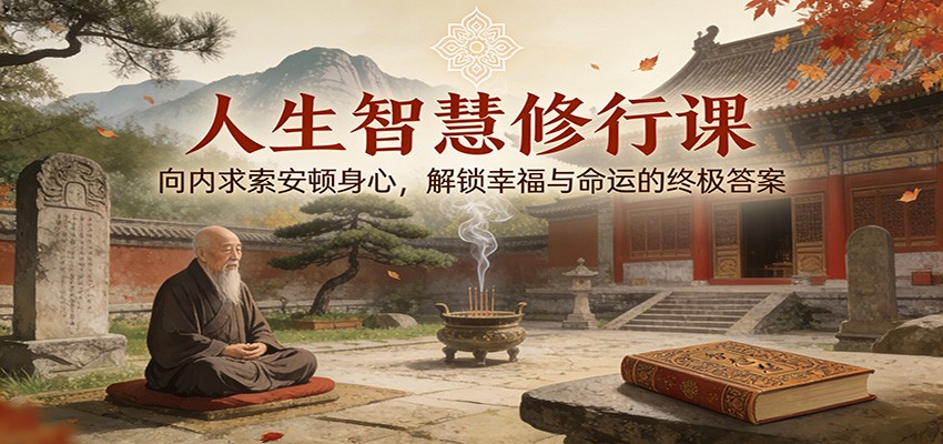 人生智慧修行课：向内求索安顿身心，解锁幸福与命运的终极答案-洛柒笔记