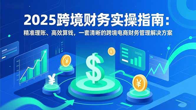 （16874期）2025跨境财务实操指南：精准理账、高效算钱，一套清晰的跨境电商财务管理解决方案-洛柒笔记