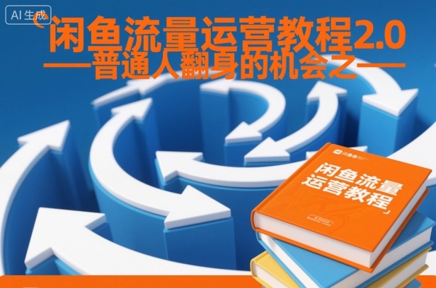 闲鱼流量运营教程2.0——普通人翻身的机会之一-洛柒笔记