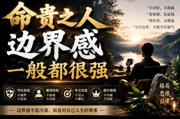 （19588期）付费文章：命贵之人，边界感一般都很强，从五大维度拆解建立强边界的实操方法-洛柒笔记