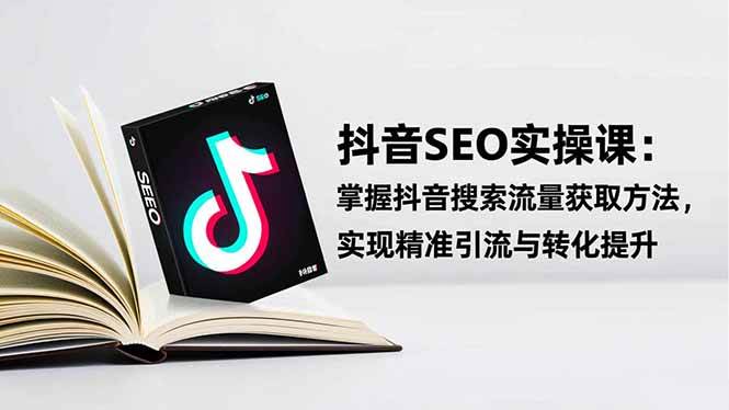 （16514期）抖音SEO实战引流课：掌握抖音搜索流量获取方法，实现精准引流与转化提升-洛柒笔记