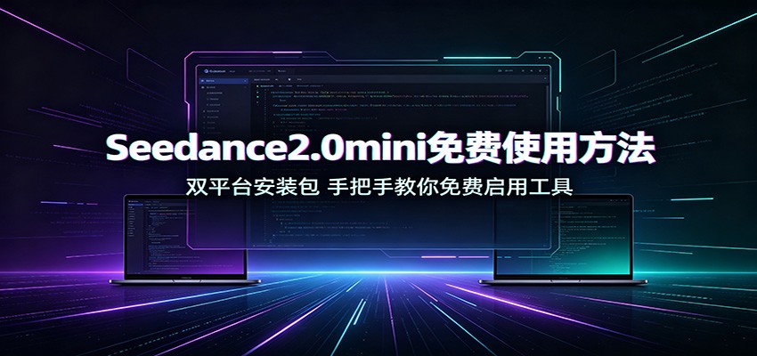 Seedance2.0mini免费使用方法：双平台安装包，手把手教你免费启用工具-洛柒笔记