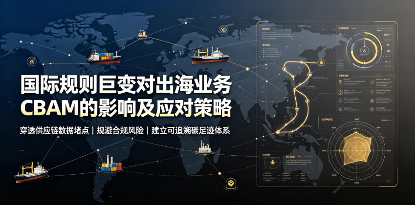国际规则巨变对出海业务CBAM的影响及应对策略，帮助企业穿透供应链数据堵点，规避合规风险-洛柒笔记
