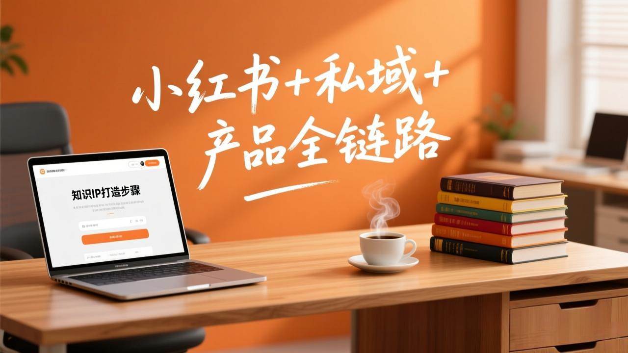 （17207期）个人IP系统变现课2026，小红书+私域+产品全链路，手把手教你打造年入百万的知识IP-洛柒笔记