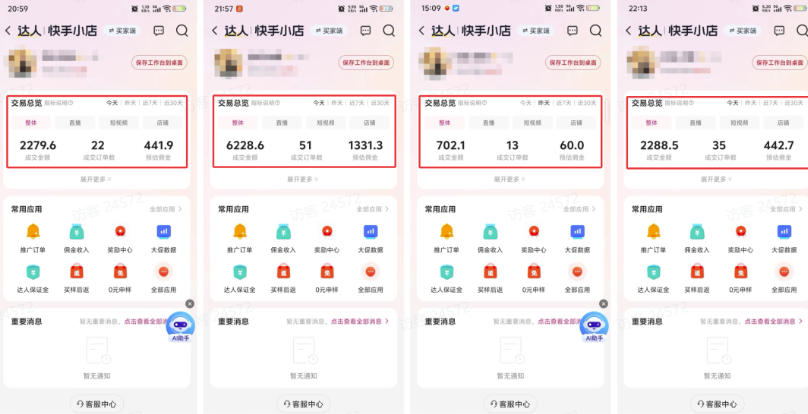 外面卖680的AI短视频带货，靠AI生成短视频，分发到抖音快手平台，多种模版提示词提供，单条视频1k+收益（完结）