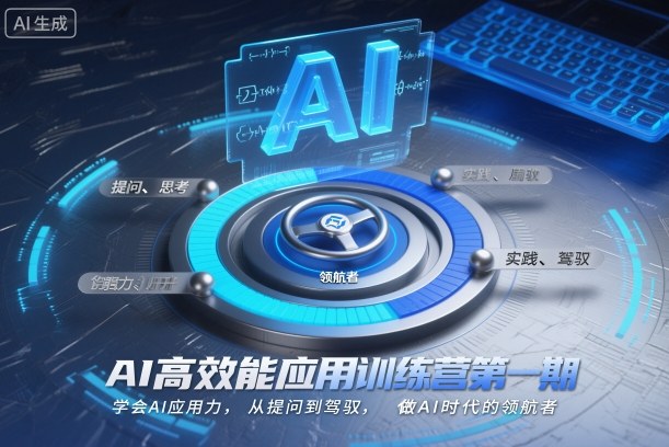 AI高效能应用训练营第一期，学会AI应用力，从提问到驾驭，做AI时代的领航者（更新）-洛柒笔记