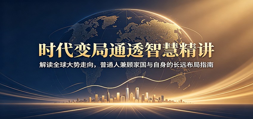 时代变局通透智慧精讲：解读全球大势走向，普通人兼顾家国与自身的长远布局指南-洛柒笔记