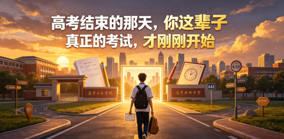 付费文章：高考结束的那天，你这辈子真正的考试，才刚刚开始-洛柒笔记