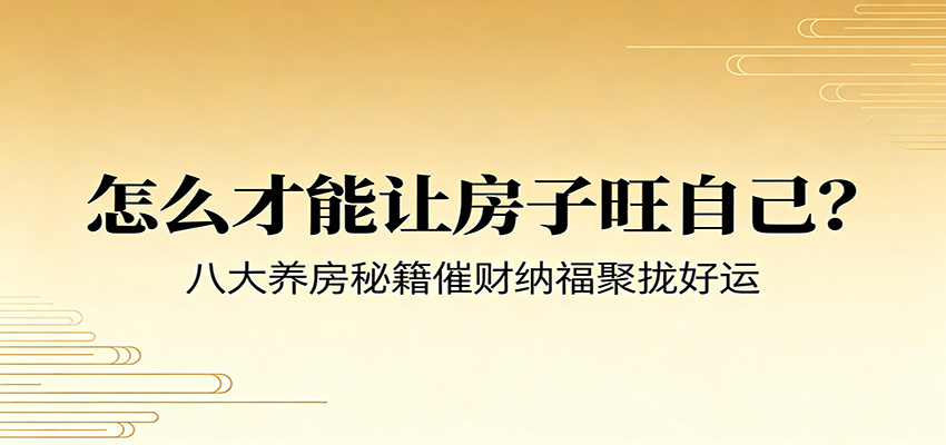 付费文章《怎么才能让房子旺自己？》八大养房秘籍催财纳福聚拢好运-洛柒笔记