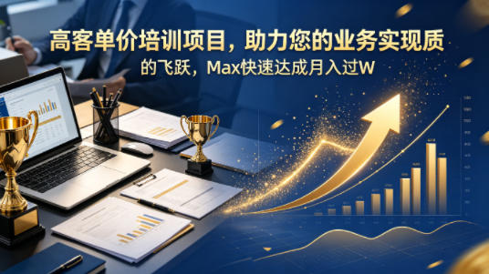 高客单价培训项目，助力您的业务实现质的飞跃，Max快速达成月入过W【原创双语字幕】-洛柒笔记