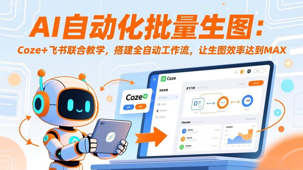 图片[1]-（17575期）AI自动化批量生图：Coze+飞书联合教学，搭建全自动工作流，让生图效率达到MAX-洛柒笔记