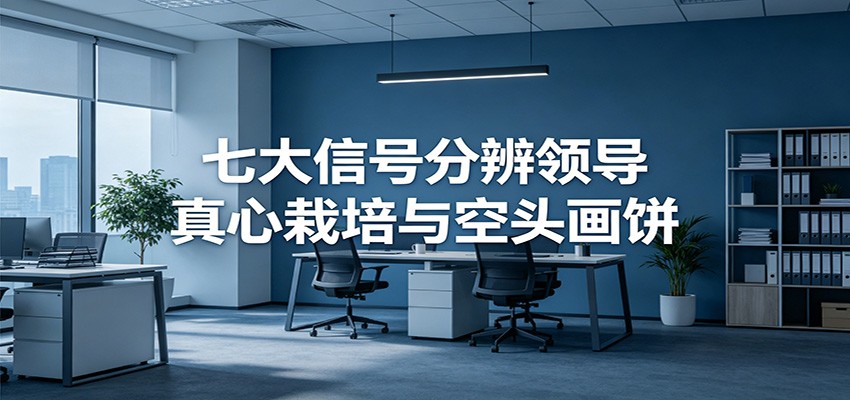 付费文章《七大信号分辨领导真心栽培与空头画饼》读懂管理背后人性逻辑-洛柒笔记
