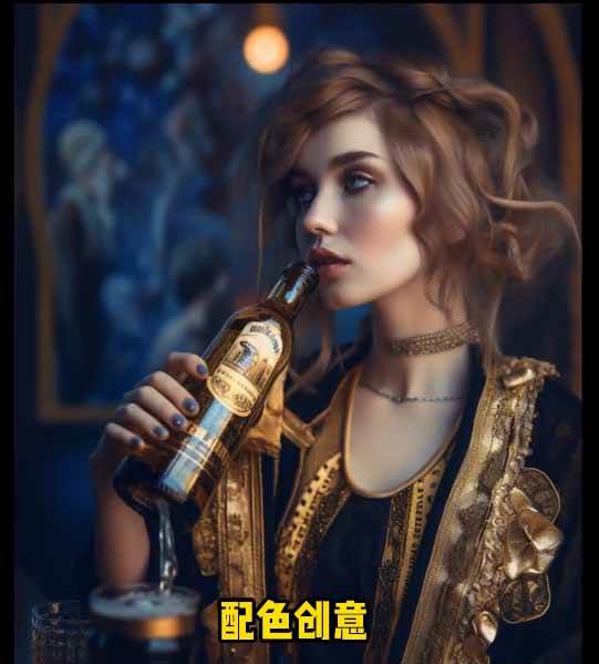 （18454期）Midjourney+PS+C4D全能课，MJ参数+3D建模+产品KV海报全流程教学-洛柒笔记
