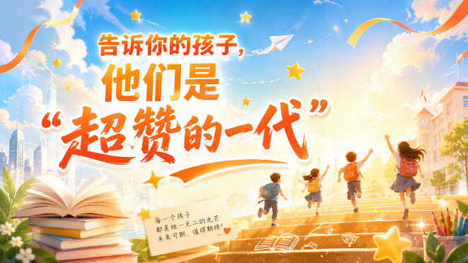 某付费社群专属文章：告诉你的孩子，他们是“超赞的一代”。-洛柒笔记