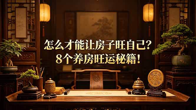（19023期）付费文章：怎么才能让房子旺自己？8个养房旺运秘籍！-洛柒笔记